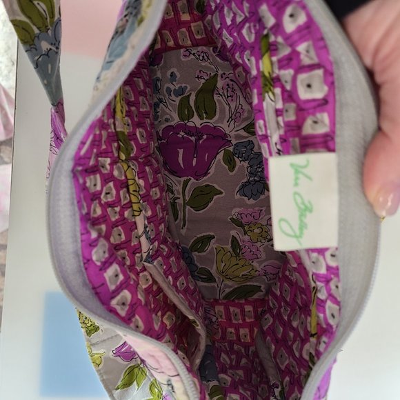 Vera Bradley Sophie Bag in Gray Orchid Pattern - Picture 7 of 11